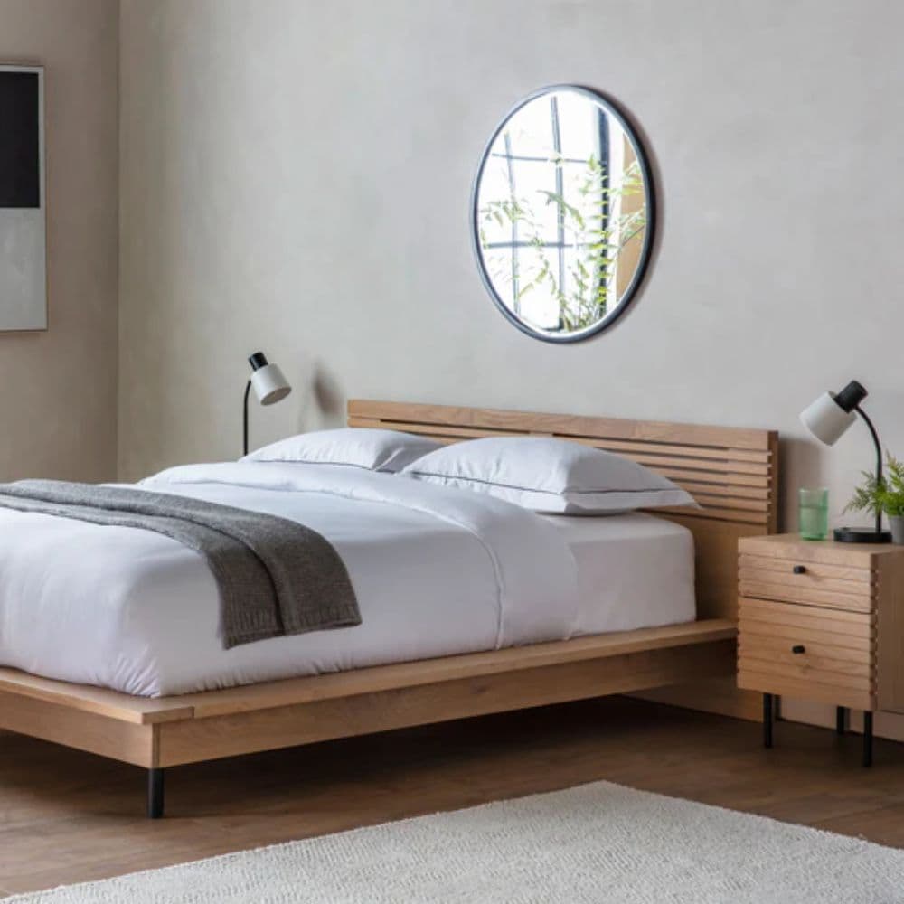 Asaf Heritage Carved Solid Wood Bed — Luxury Master Bed view 1